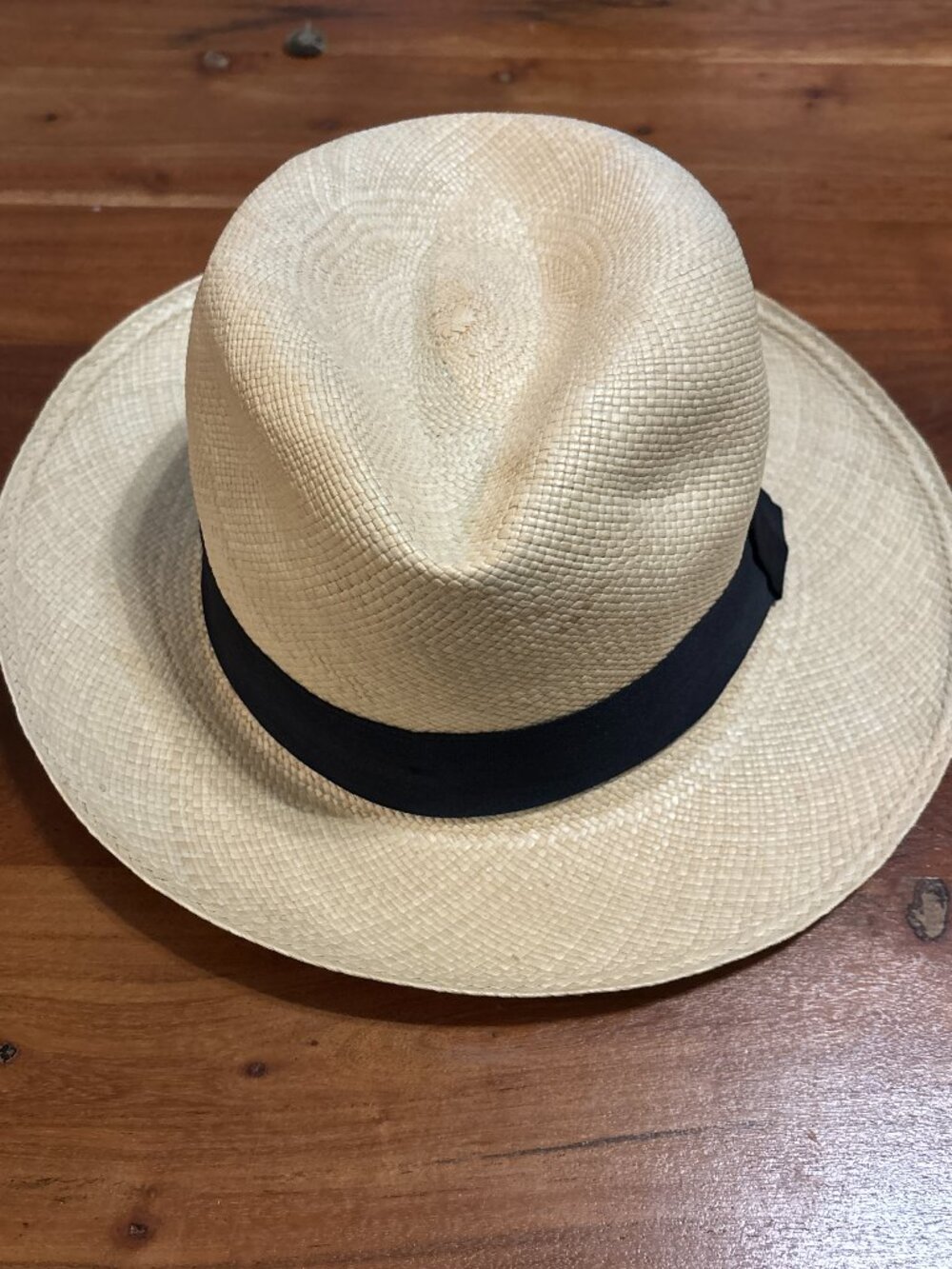 J. Crew Genuine Panama Hat 100% Carludovica Palmata